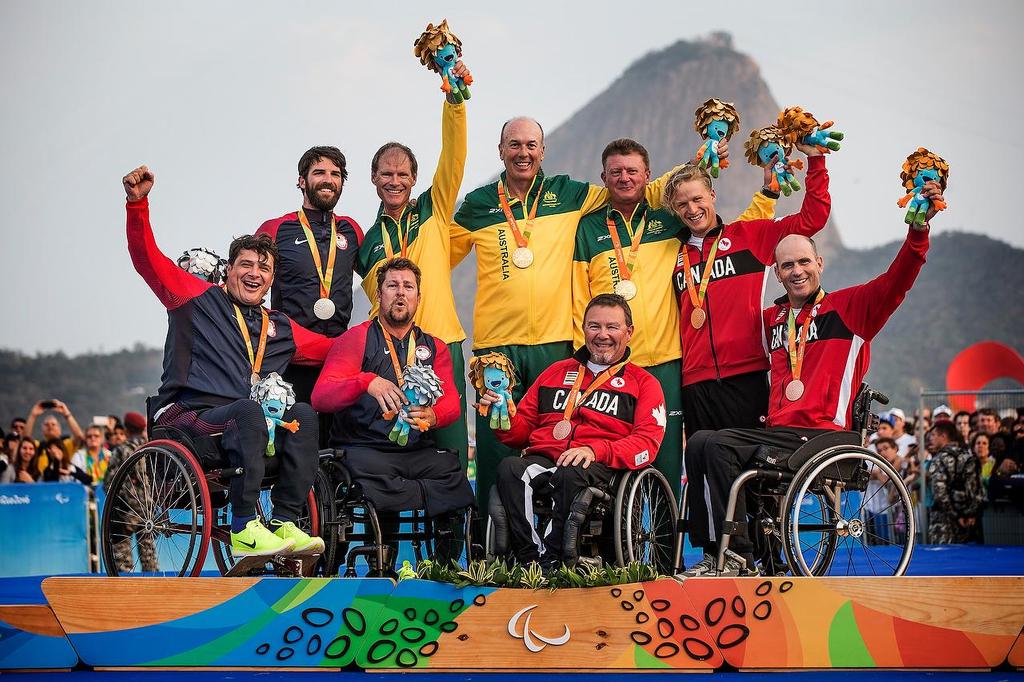 Sonar - 2016 Paralympics - Day 6, September 18, 2016 © Richard Langdon / World Sailing